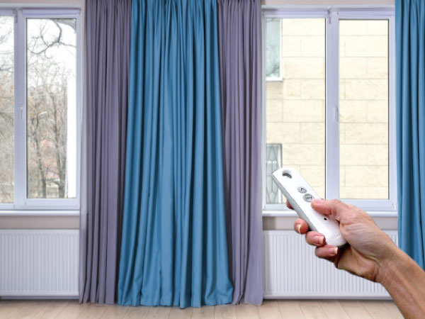 electric window curtains