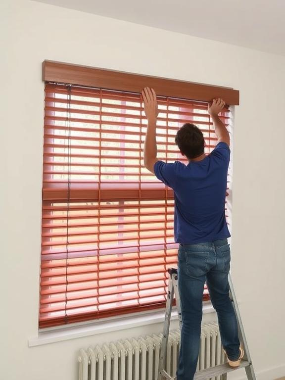 aluminum blinds installation