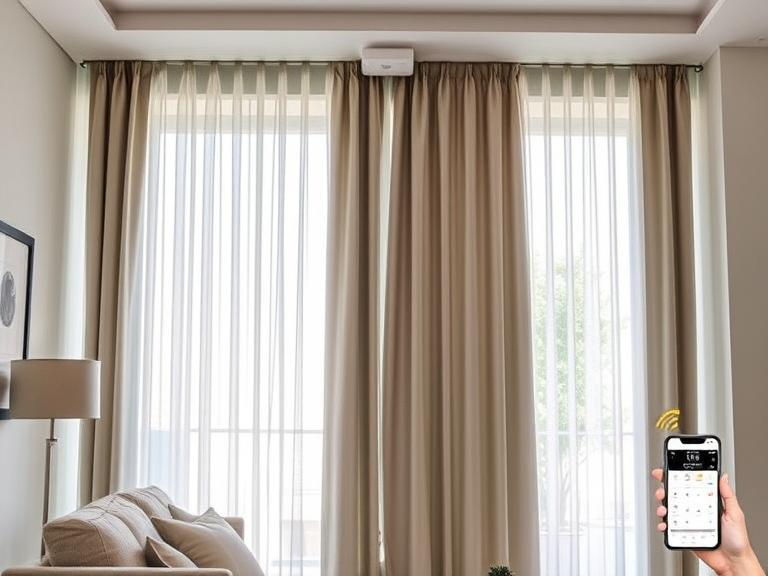 somfy curtains dubai
