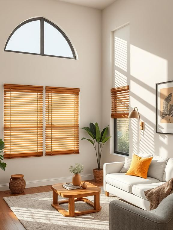 wooden blinds Dubai
