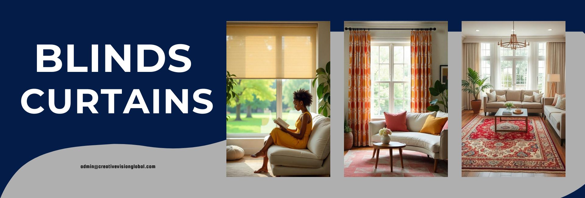 Blinds and curtains
