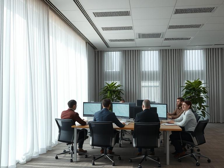 office curtains Dubai