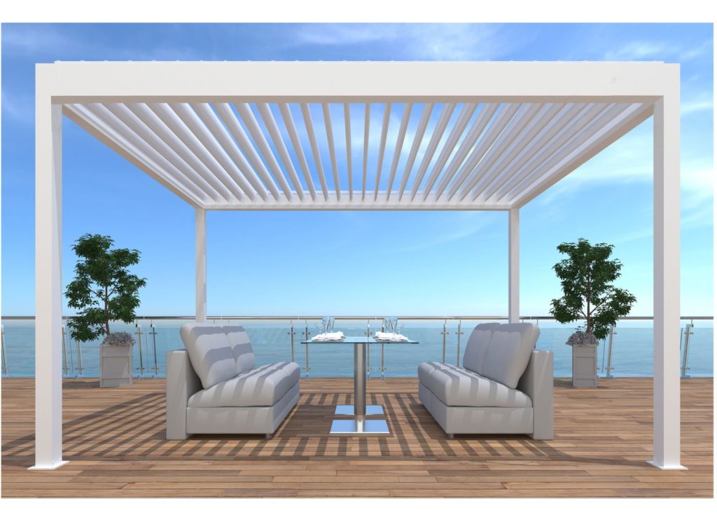 aluminum pergola in dubai