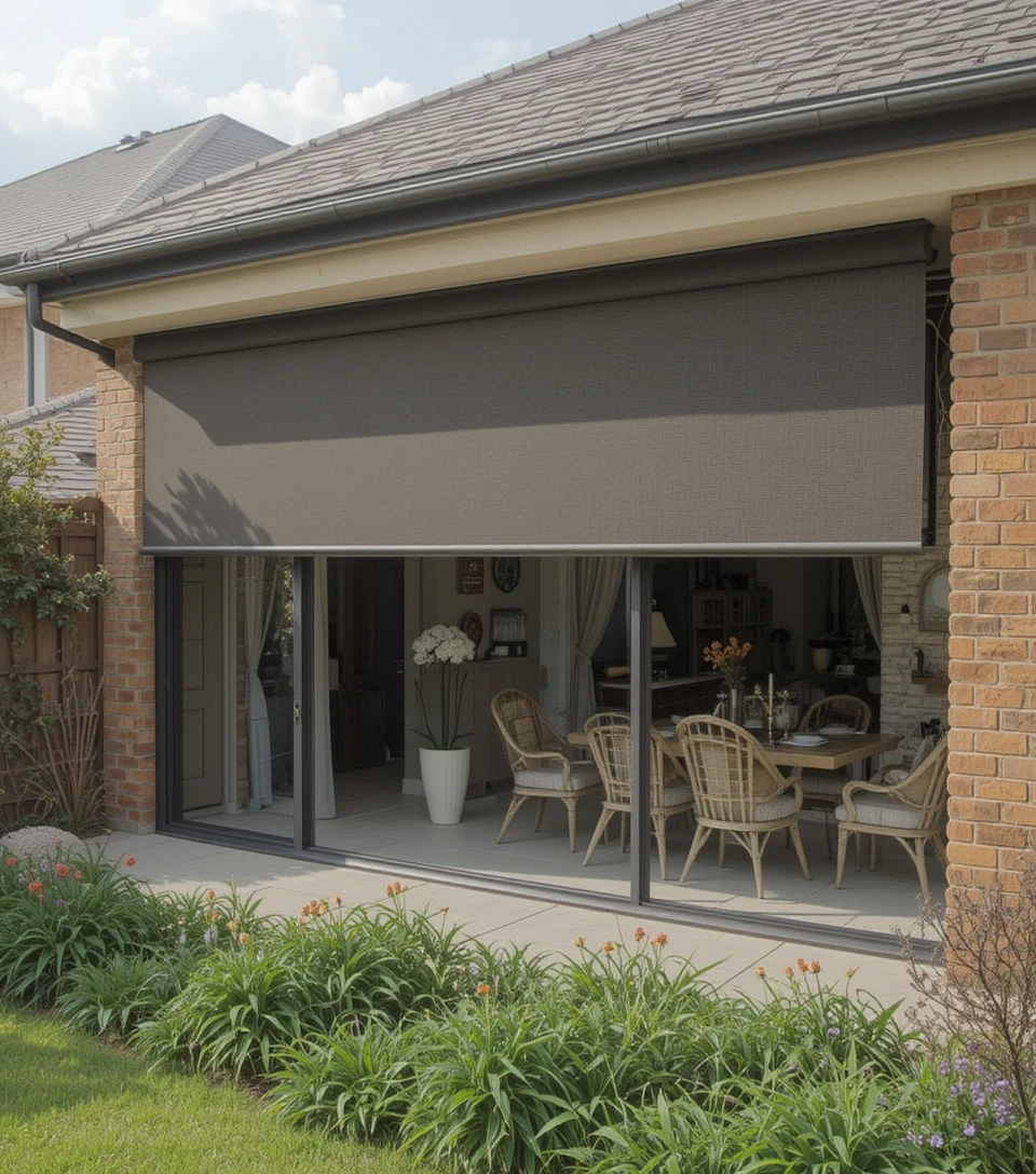 OUTDOOR ROLLER BLINDS