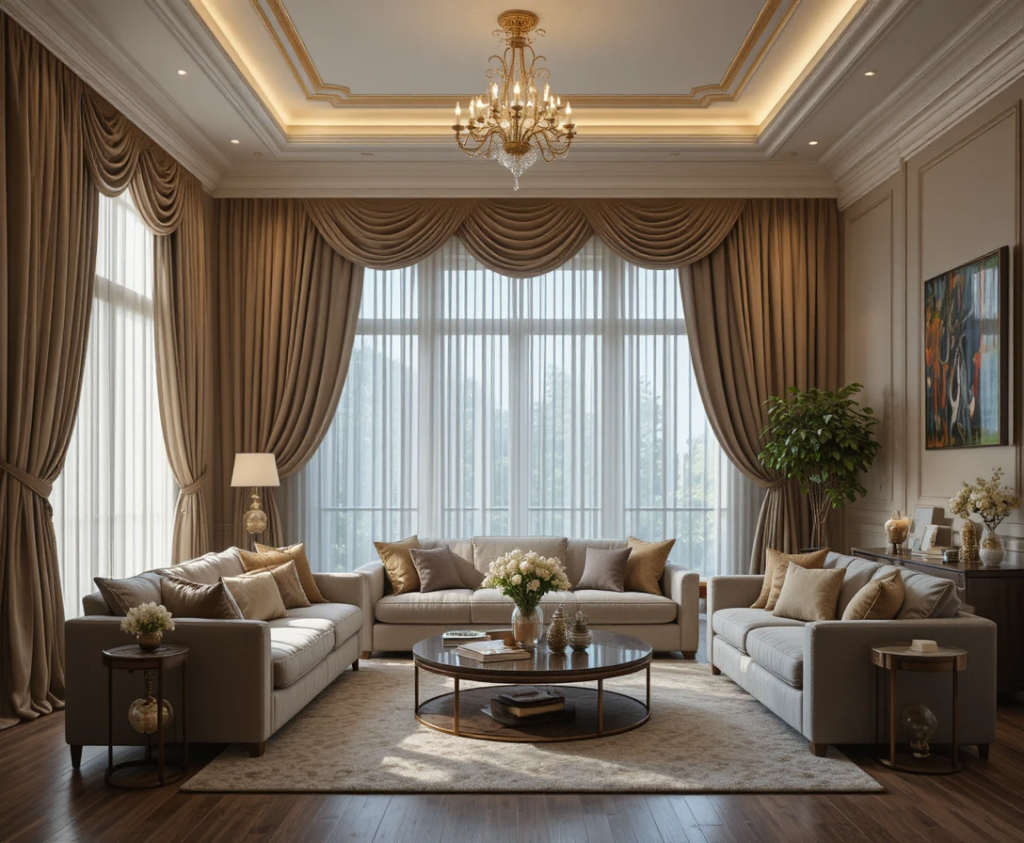 premium curtains dubai